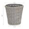 Household Essentials 7" Woven Wicker Waste Basket